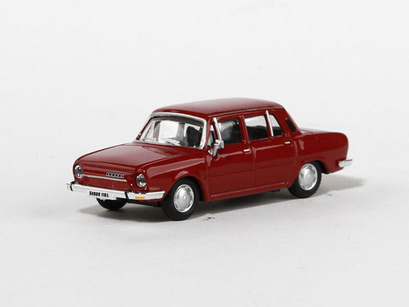 Abrex Škoda 110L 1:72 Červená Rubínová